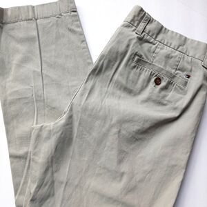 Men's TOMMY HILFIGER Chino Pants | Size 36/32 | LIGHT GREY